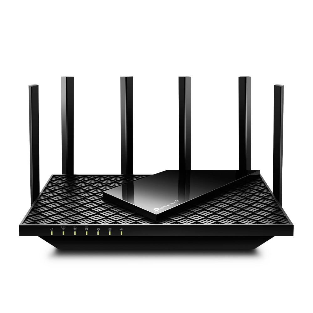 TP-LINK Archer AXE5400 Tri-Band Gigabit Wi-Fi 6E Router Wi-Fi 6E (802.11ax) Tri-band (2.4 GHz 5 GHz 6 GHz) Ethernet LAN Black Tabletop router Antennas