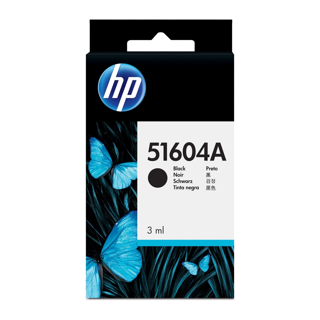 [143737000] HP ink 51604A Black Original Ink Cartridge Ink Cartridges