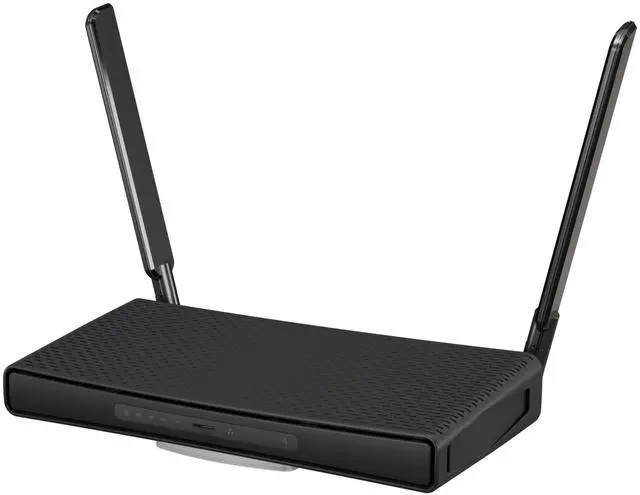 MikroTik hAP ax3 Wi-Fi 6 (802.11ax) Dual-band (2.4 GHz 5 GHz) Ethernet LAN Black Tabletop router Network Equipment