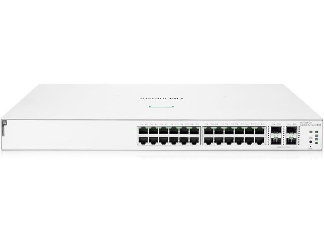 HPE Switch Instant On 1930 24G PoE 4Sfp Sfp+ 370 W JL684B Switch Fiber Optic Network Equipment