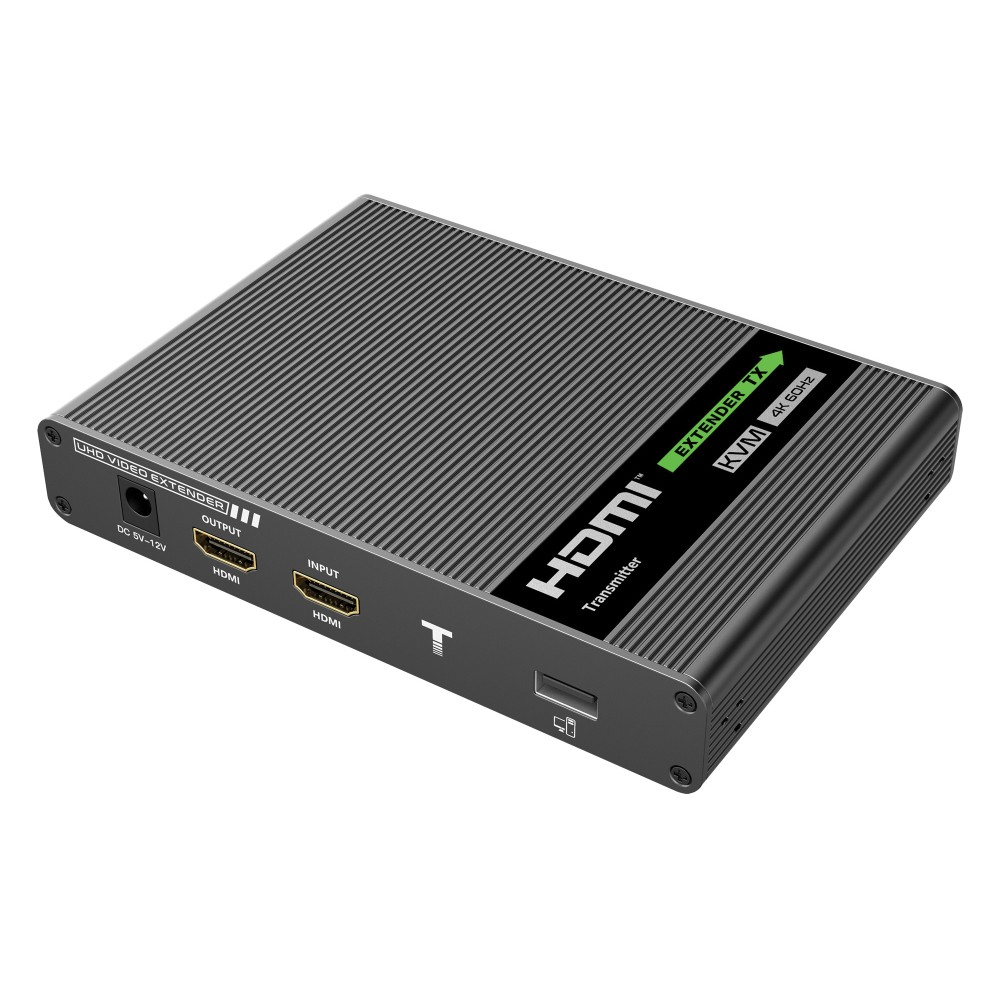 Techly HDMI KVM Extenderüber network cable max. 4K 60 Cable Digital Cables & Adapters