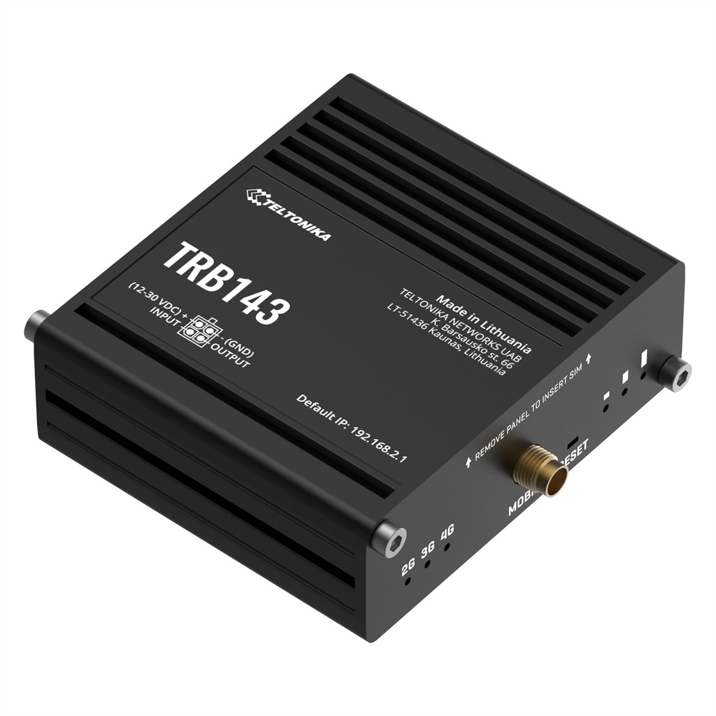 Teltonika TRB143 LTE M-Bus Gateway Cat 4 Gateway 1 GBps Network Equipment