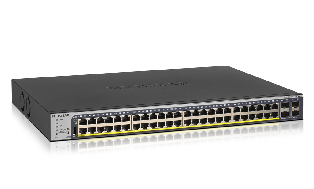 Netgear Smart GS752TP Switch GS752TP-300EUS Switch 0.1 GBps Network Equipment