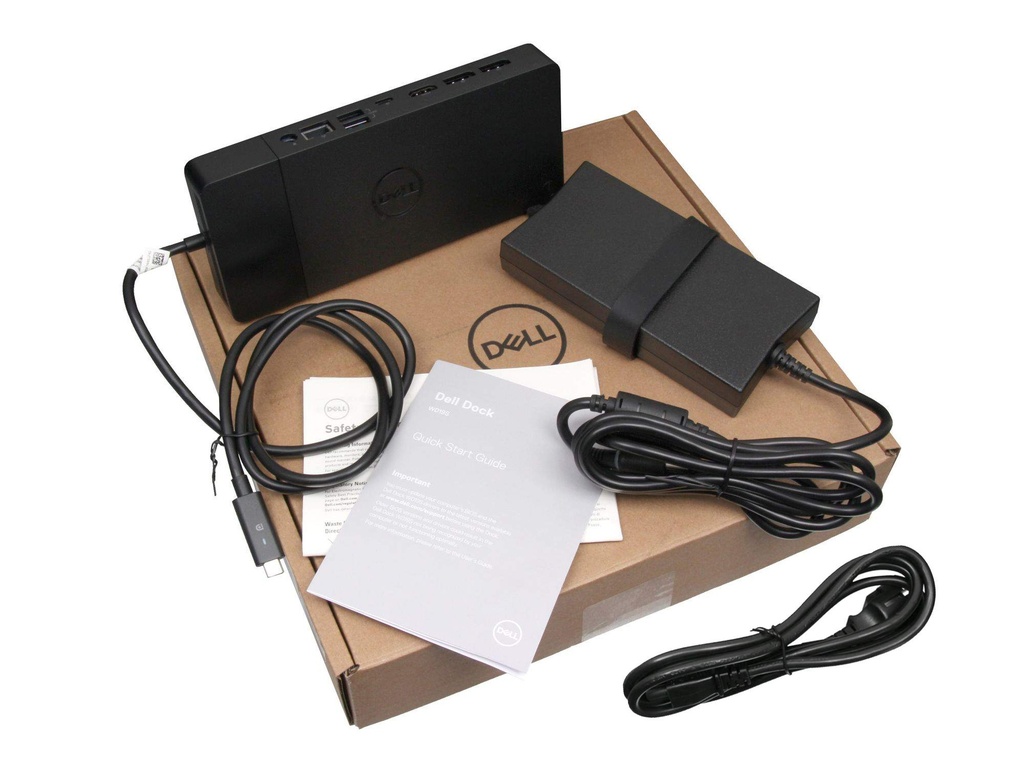 [16172335000] Dell WD19S Dell-WD19S130W docking station Gebraucht Laptop Accessories