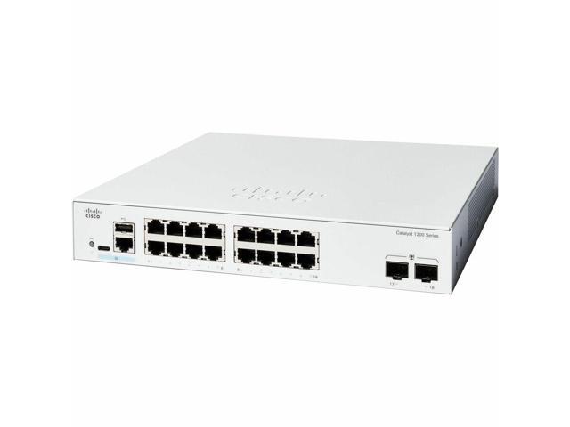 Cisco Catalyst 1200 Ge PoE 4x1G Switch 1 GBps Network Equipment
