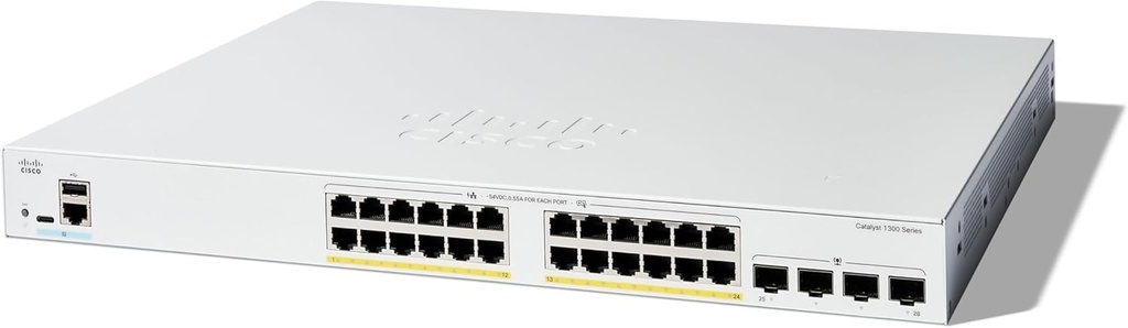 Cisco Catalyst 1300 Ge Full PoE Switch 1 GBps Network Equipment