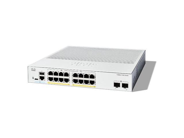 Cisco Catalyst 1300 Ge Full PoE 2x1G Sfp Switch 1 GBps Network Equipment