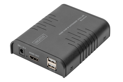 DIGITUS HDMI KVM IP Extender Receiver, Full HD Cables & Adapters