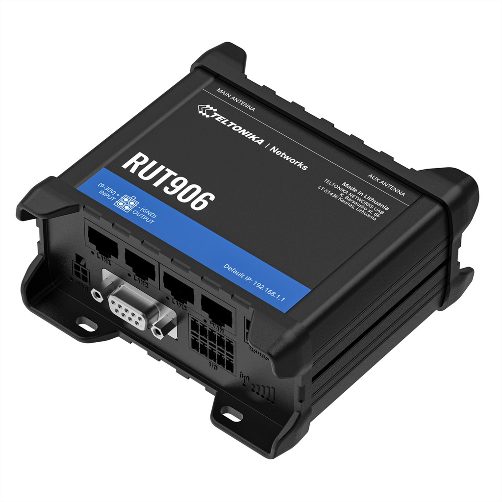 Teltonika RUT906 4G RS232/RS485 Router LTE Router Wi-Fi Network Equipment