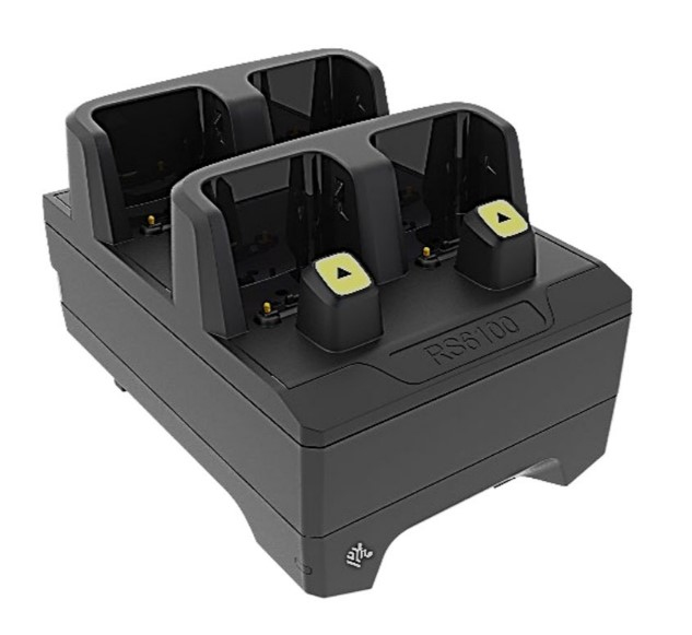 Zebra RS5100/RS6100 2 Bay Charger. Each bay ca Scanner Accessories