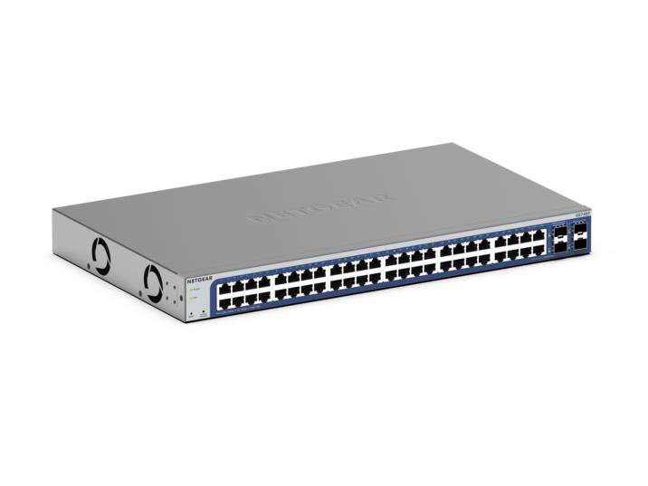 Netgear GS748T V6 Switch 48 ports Smart 48 x Copper Wire Network Equipment