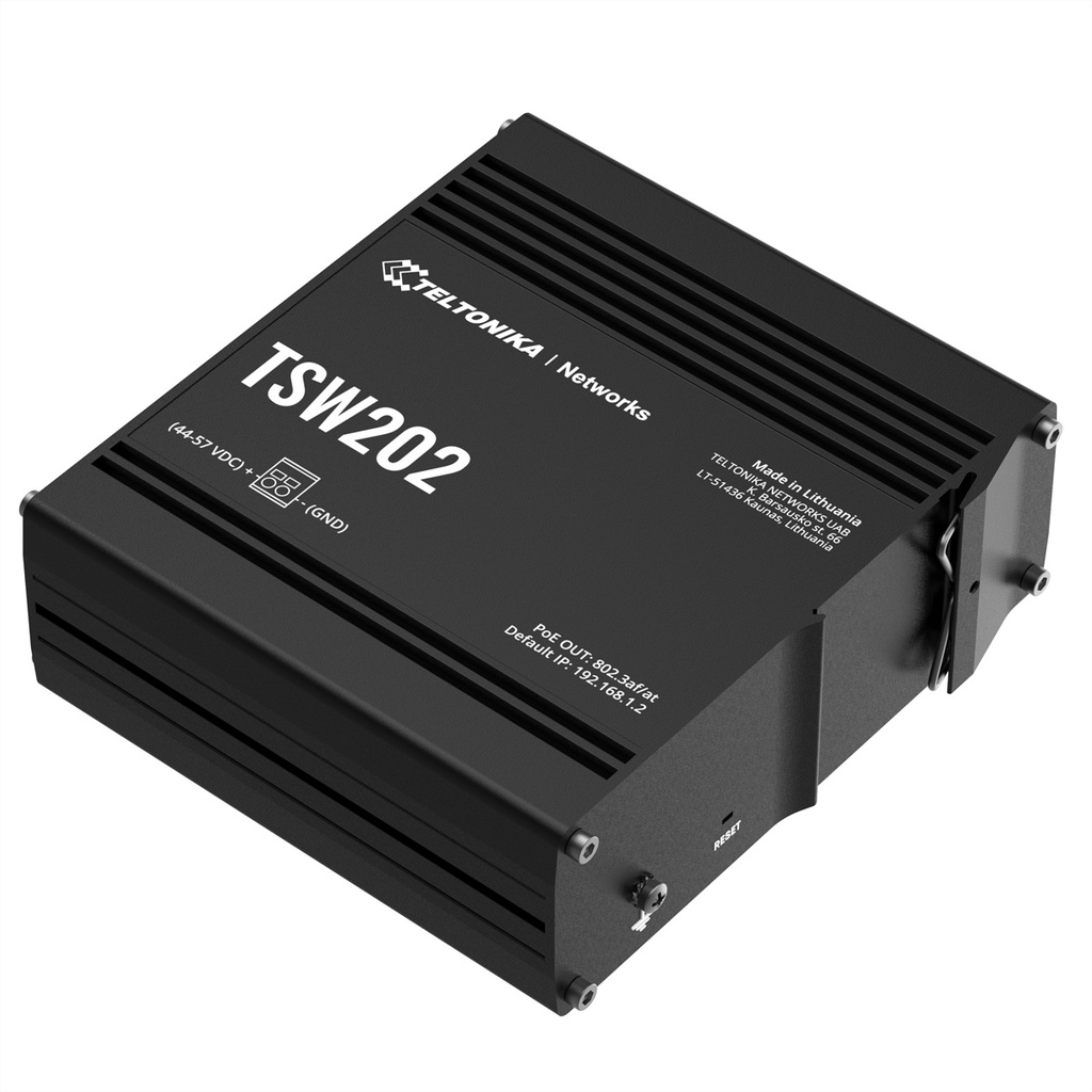 Teltonika TSW202 Managed PoE+ Switch Switch 1 GBps Network Equipment