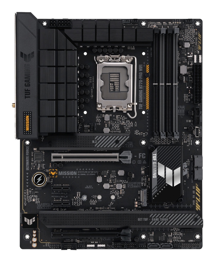 [17352884000] ASUS TUF GAMING H770-PRO Wi-Fi Motherboard ATX LGA 1700 Socket H770 Chipsa... Intel Socket 1700 (Core i Motherboards