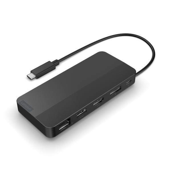 [18604461000] Lenovo D USB-C Dual Display Travel Dock Laptop Accessories