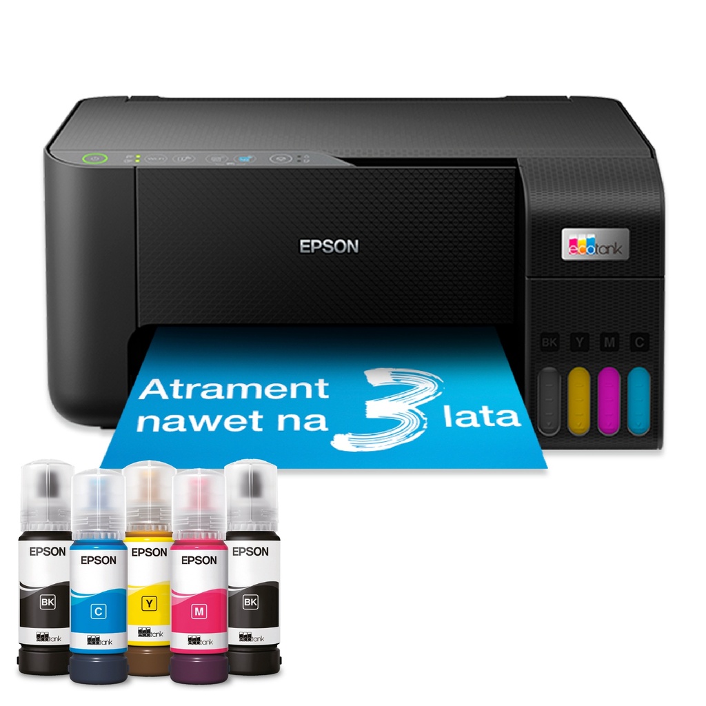 Epson EcoTank L3270 Blækprinter Inkjet Colored Multifunction Printers