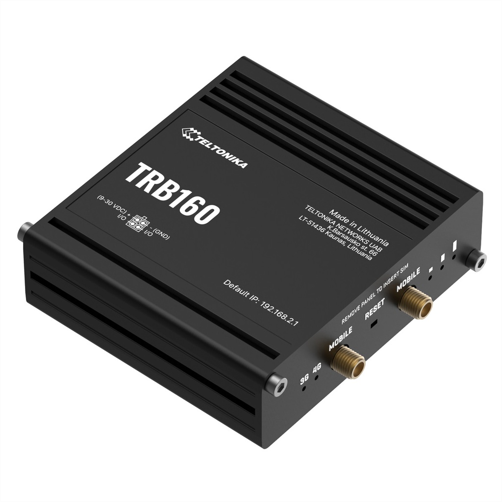 Teltonika TRB160 Gateway LTE Gateway 1 GBps Network Equipment