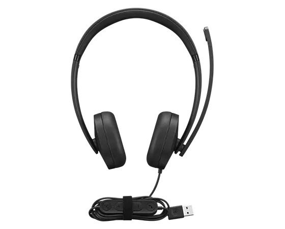 Lenovo Wired USB-A Stereo Headset Gen 2 Headset 20 KHz Audio Equipment