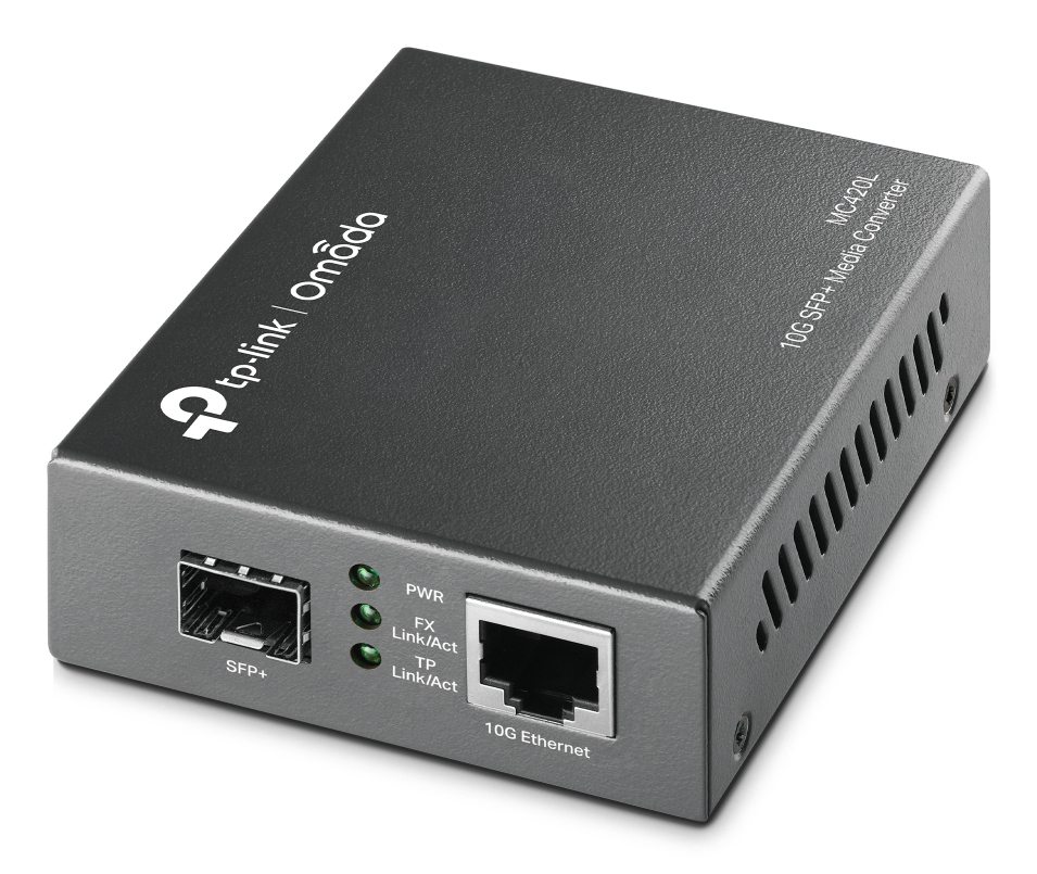 TP-LINK Omada MC420L 10G Multi-Gigabit SFP Medienkonverter Cable Network Cables & Adapters