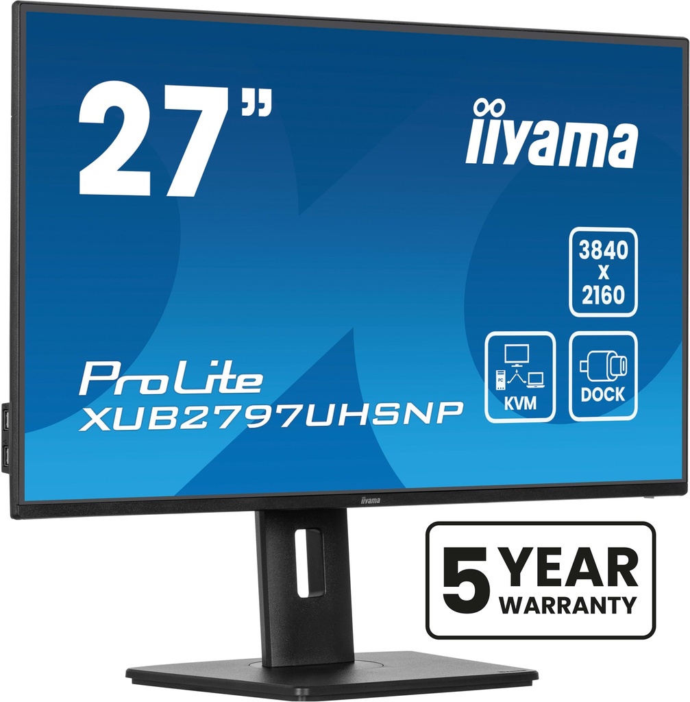 Iiyama ProLite XUB2797UHSNP-B1 27 inch Flat Screen 27-inch Monitors