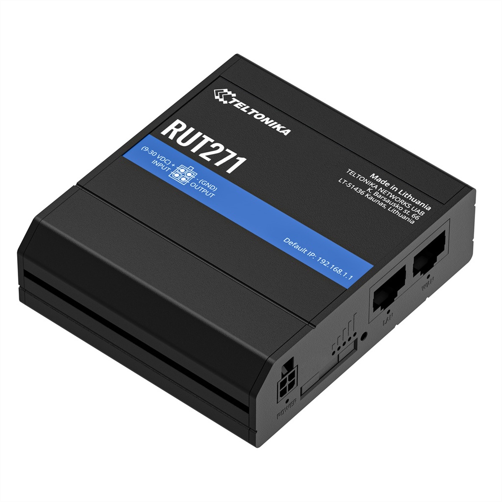 Teltonika · Router· RUT271· Redcap 5G Router Wi-Fi Network Equipment