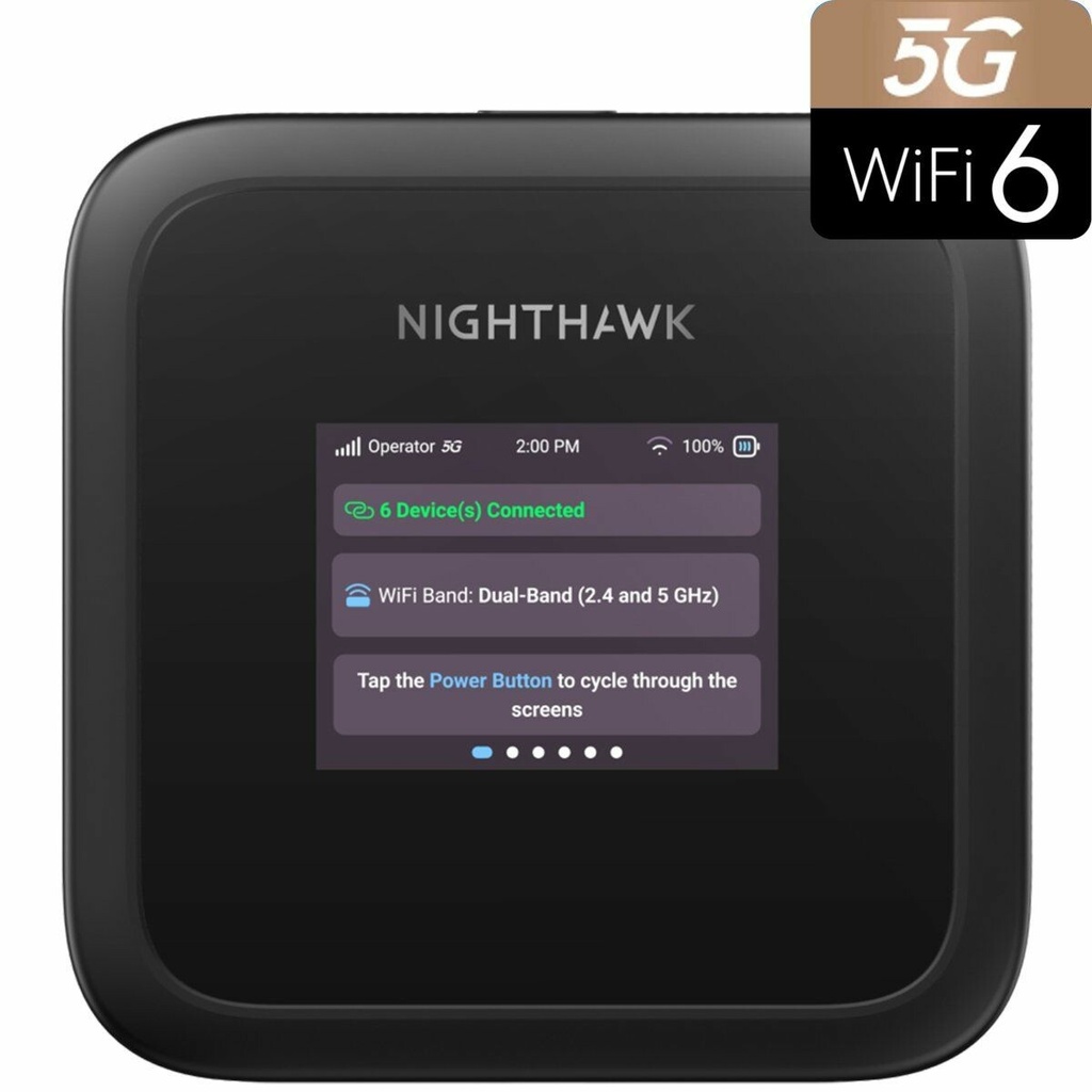 Netgear Nighthawk M3 5G mobile Hotspot Router Wi-Fi Network Equipment