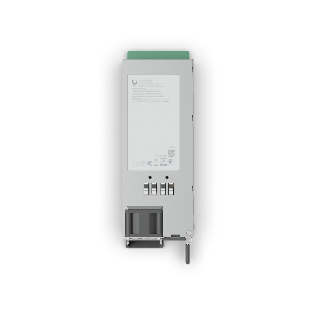 Ubiquiti Hot-Swappable Power Module 550 W Hot-Swap/Hot-Plug Network Equipment
