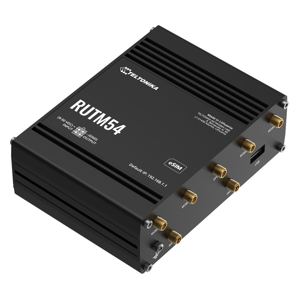 Teltonika · Router· RUTM54· 5G eSIM Telit Router Wi-Fi Network Equipment