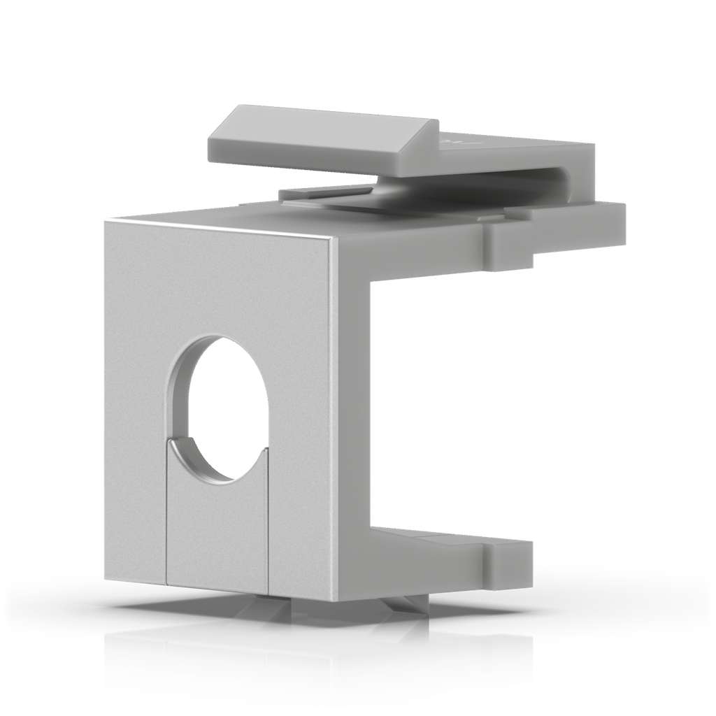 Ubiquiti Keystone Blank Insert Pass-Through• 12er Pack• Patch Panel Network Accessories