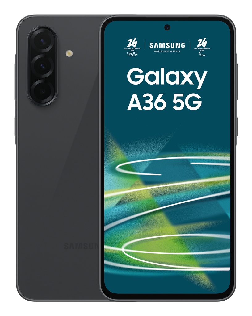 [20309792000] Samsung Galaxy A36 6/Black smart phone 128 GB Mobile Phones
