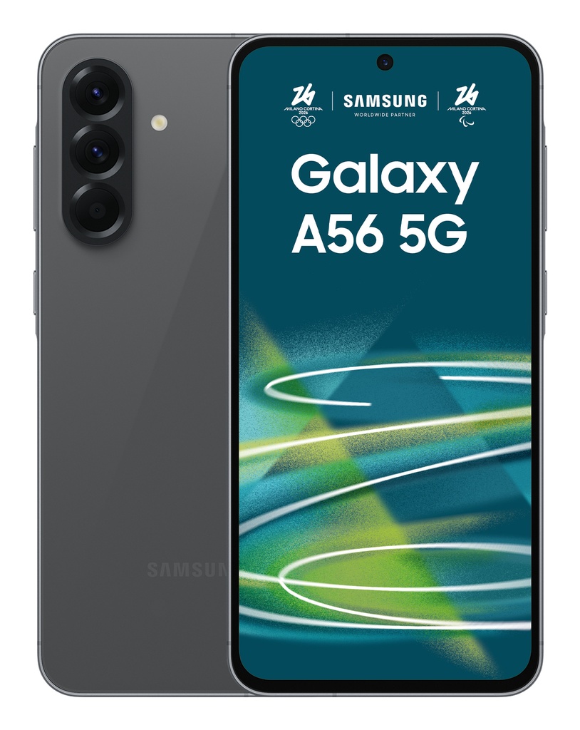 [20309799000] Samsung Galaxy A56 Awesome Graphite smart phone 128 GB Mobile Phones