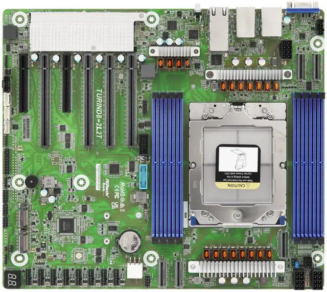 [20827633000] ASRock Motherboard TURIND8-2L2T Ceb Socket Sp5 Single Motherboard AMD SoC Motherboards