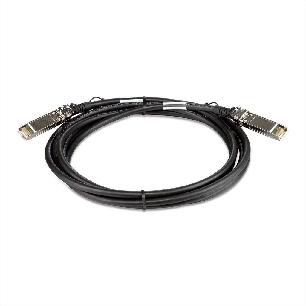 D-Link 3 m SFP+ Direct Attach Stacking Cable 3 m SFP+ Male/Male Cables & Adapters