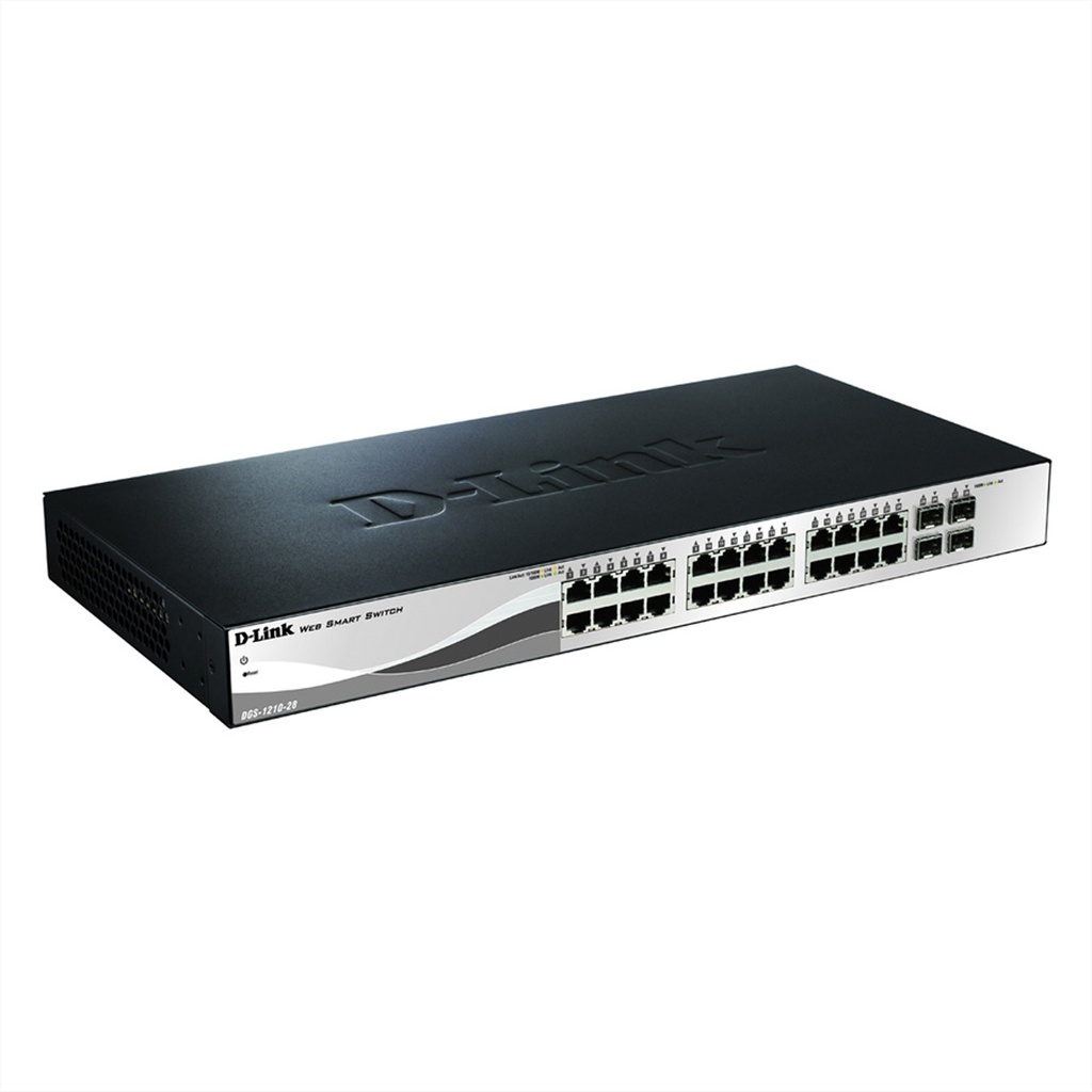D-Link Switch DGS 1210 28 E DGS121028 DGS 1210 28/E Switch Fiber Optic Network Equipment