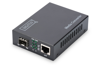 DIGITUS Gigabit Media Converter, RJ45 SFP Network Equipment