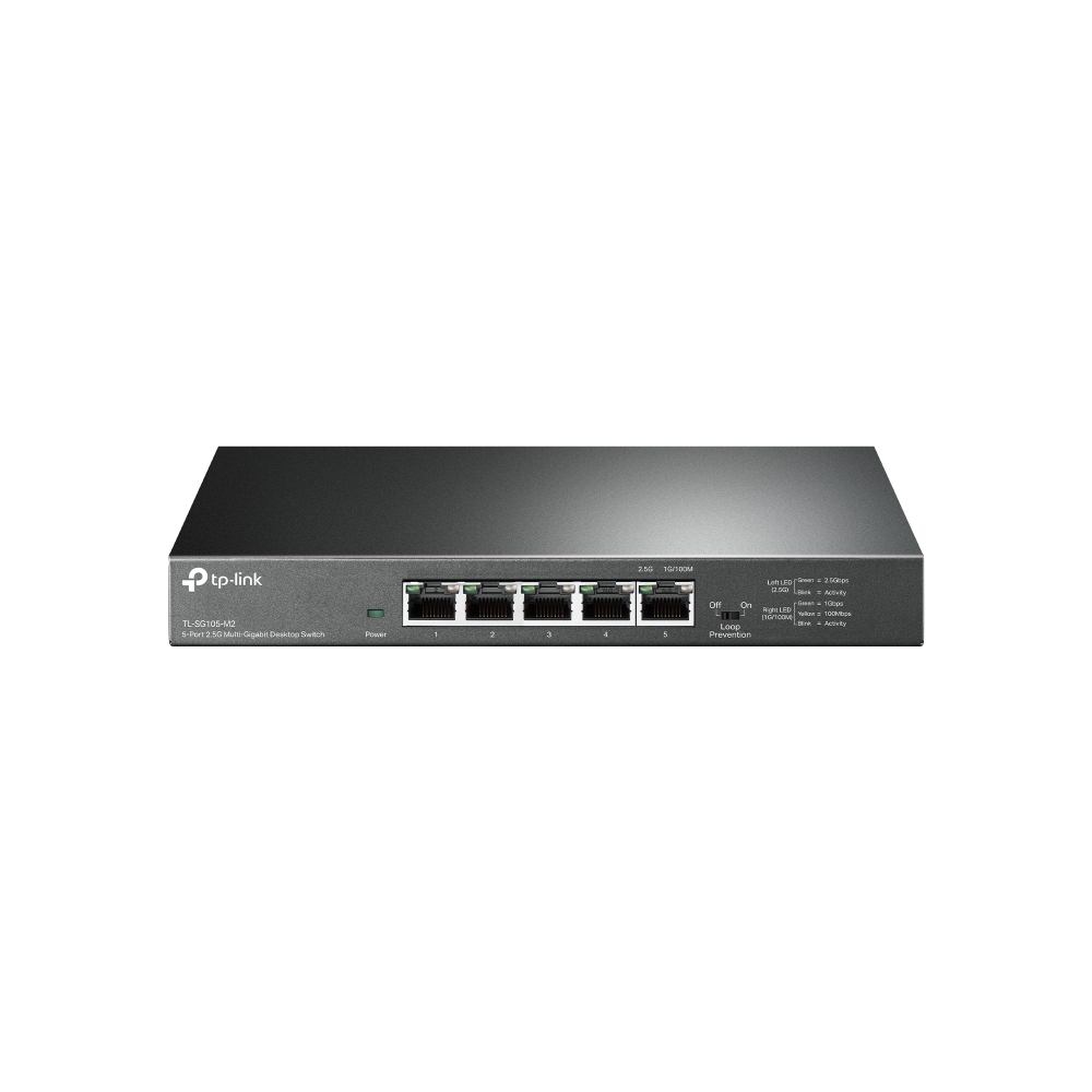 TP-LINK TL SG105 M2 2.5G Multi-Gigabit desk-top Switch Switch PCI Network Equipment
