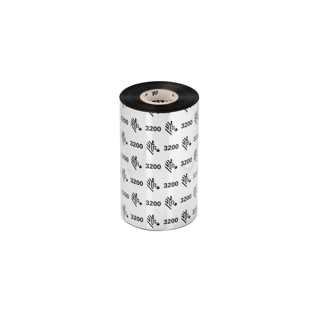 Zebra 3200 Wax/Resin 300 m 6 cm 6 PC(s) Black Wax 2.5 cm Ribbon Cartridges