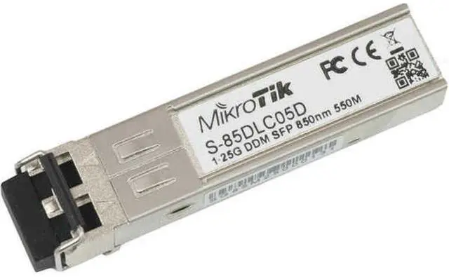 MikroTik s-85DLC05D SFP Mini-GBIC -Transceiver-Module mini-GBIC LC Multi-Mode Transceiver Fiber Optic Network Equipment