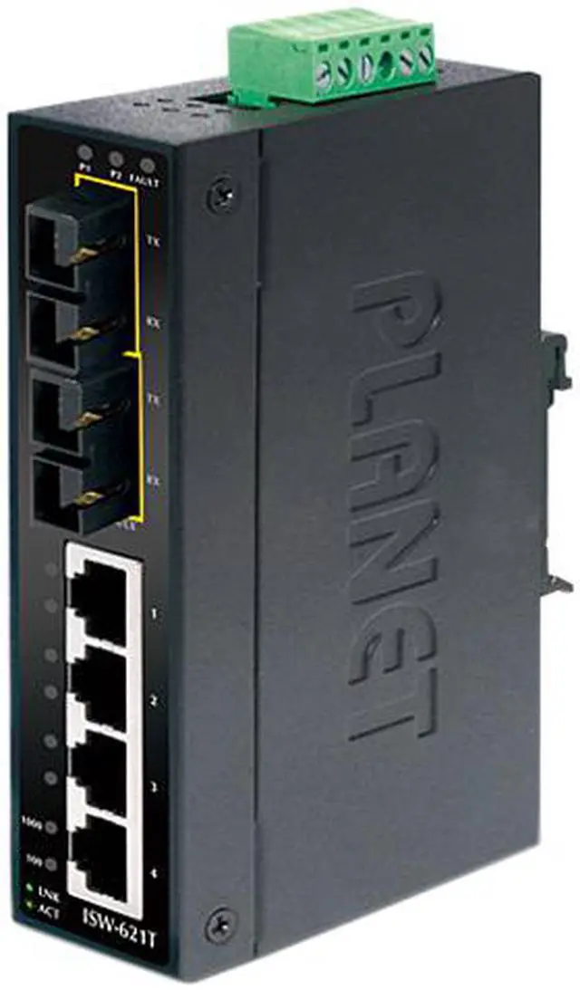 Planet ISW-621TS15 Unmanaged L2 Fast Ethernet (10/100) Full duplex Wall mountable Network Equipment