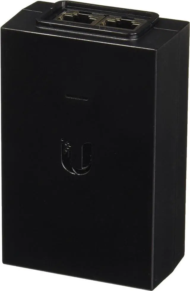 Ubiquiti PoE 48 24 W Black 48 V 100 240 V 50/60 Hz 0.4 0.6 A CE FCC IC UL Network Accessories