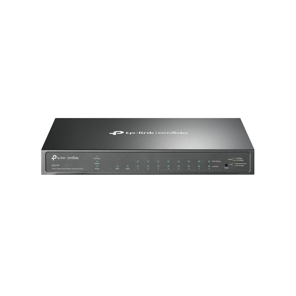 TP-LINK Smart PoE+ Switch 2 SFP Switch Wi-Fi Network Equipment