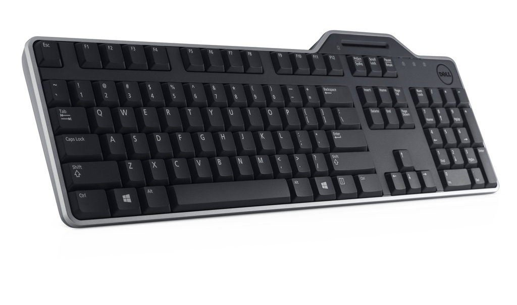 Dell KB813 Smartcard keyboard USB QWERTY Keyboards, Mice & Input Devices