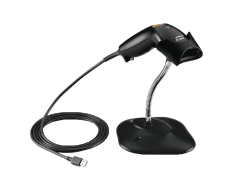 [3871468000] Zebra Barcode Handscanner LS1203 USB Kit Black Barcode scanner Scanners