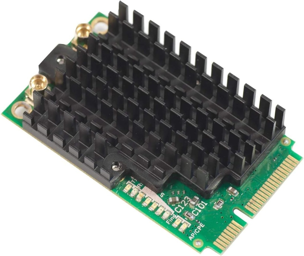 [4048672000] MikroTik miniPCI-e card R11e-2HPnD Network Card Mini-PCI Interface Cards