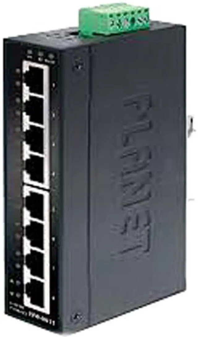 Planet Industrial Fast Ethernet Switch ISW-801T Switch Copper Wire Network Equipment