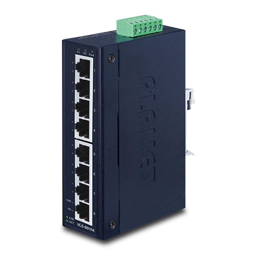 Planet IGS-801M Managed Industrial Switch Switch Copper Wire Network Equipment