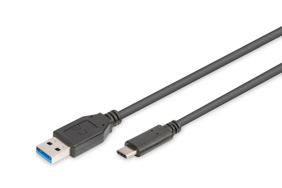 DIGITUS USB-C connection cable, USB-A USB-C Cables & Adapters