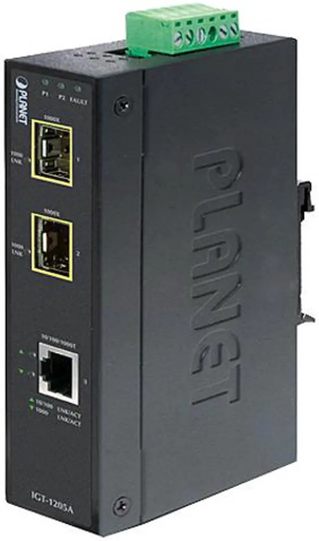 Planet IGT-1205AT 1000 Mbit/s 10Base-T 1000Base-T 1000Base-BX 1000Base-LX 1000Base-SX Gigabit Ethernet 10,100,1000 Mbit/s Full Half Network Equipment