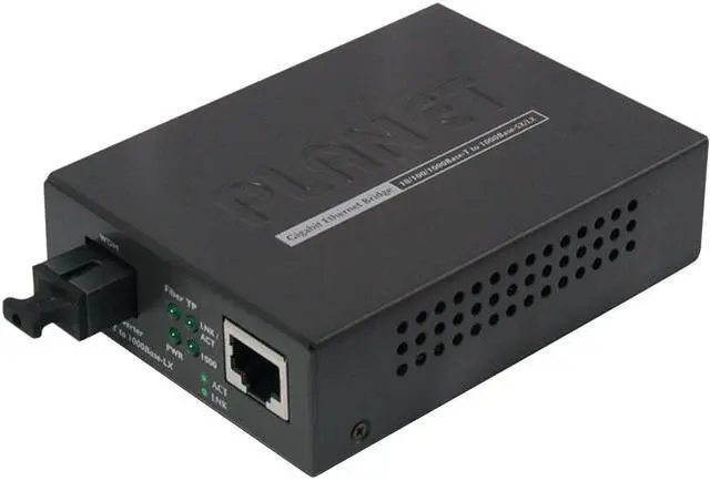 Planet GT-806A15 2000 Mbit/s IEEE 802.3 IEEE 802.3ab IEEE 802.3u IEEE 802.3x IEEE 802.3z Gigabit Ethernet 10,100,1000 Mbit/s 10BASE-T 100BASE-T 1000BASE-T 1000BASE-LX Network Equipment