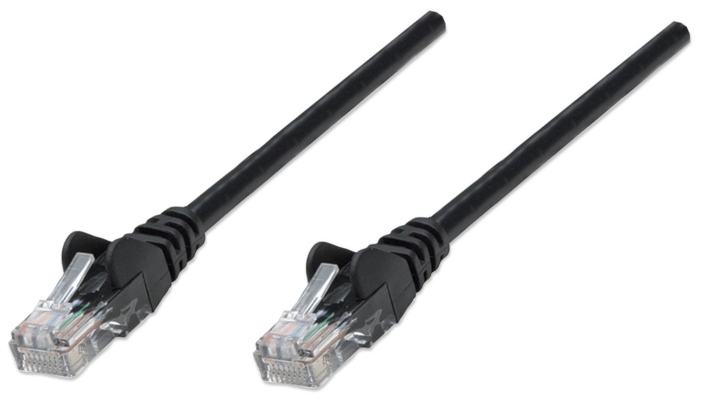 [5208609000] Intellinet patch cable Cat6A CU S/FTP LSZH Black Cable Network Cables & Adapters