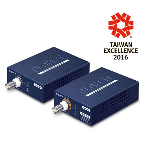 Planet LRP 101C Kit Long Reach PoE over Coax Extender Kit LRP-101CH+LRP-101CE -20 Wi-Fi Powerline Network Equipment